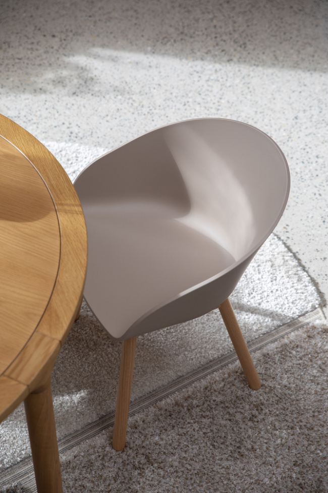 Poltrona 'Void' - Naturale/Beige