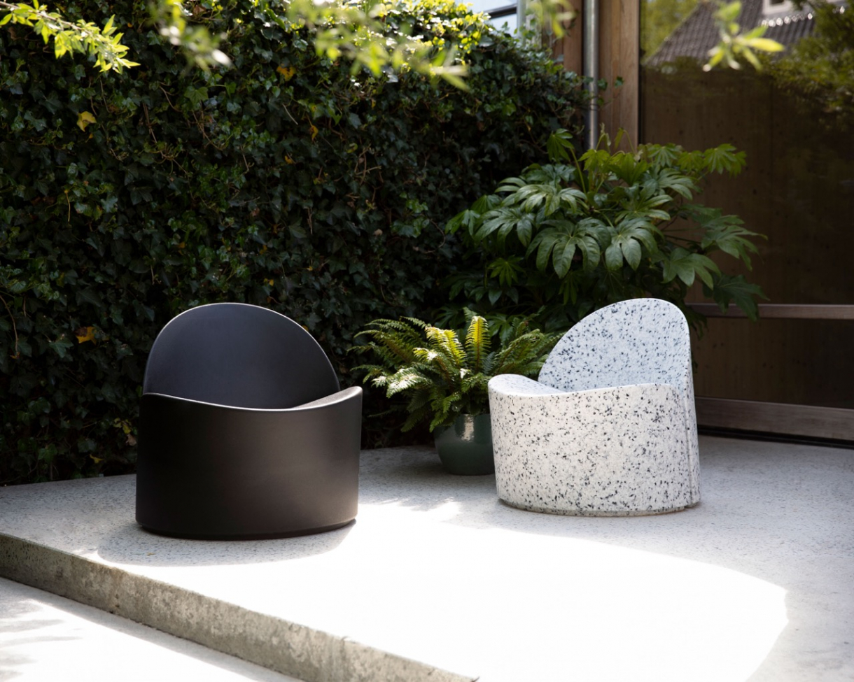 Sedia 'Bloom' - Nero