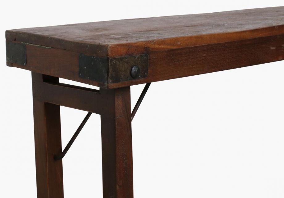 Panca scorrevole 'Foldable' 160x30cm - Legno