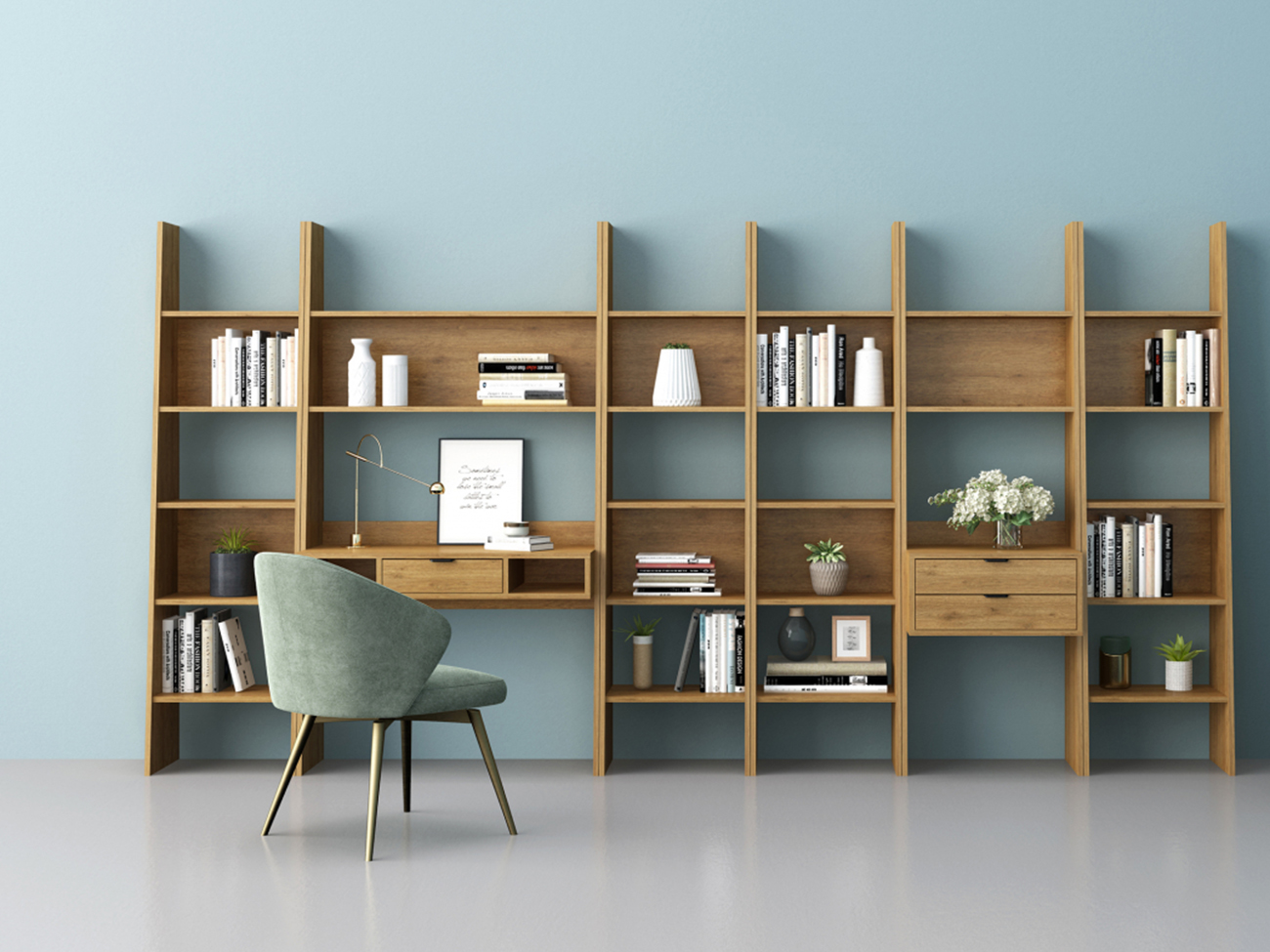 Libreria 'Berkley' - Rovere
