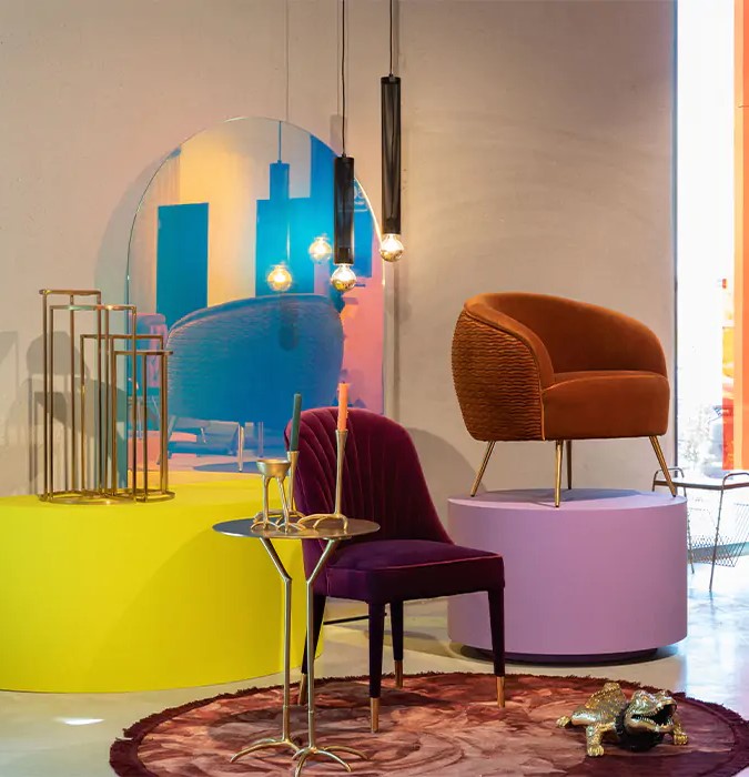 Poltrona 'So curvy' - Arancione