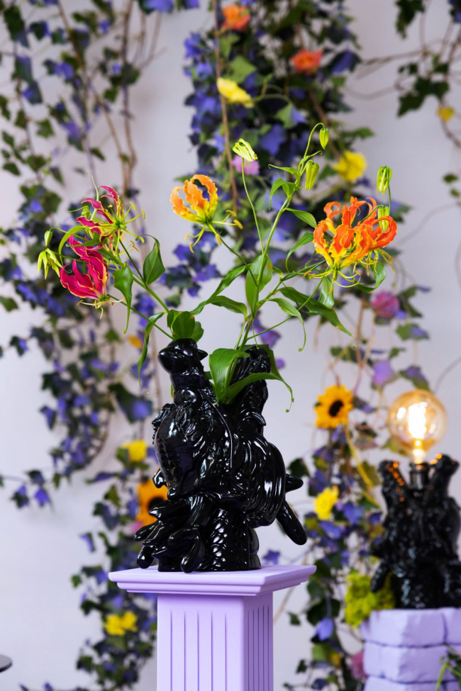 Vaso 'Dragonized Bastard' - Nero