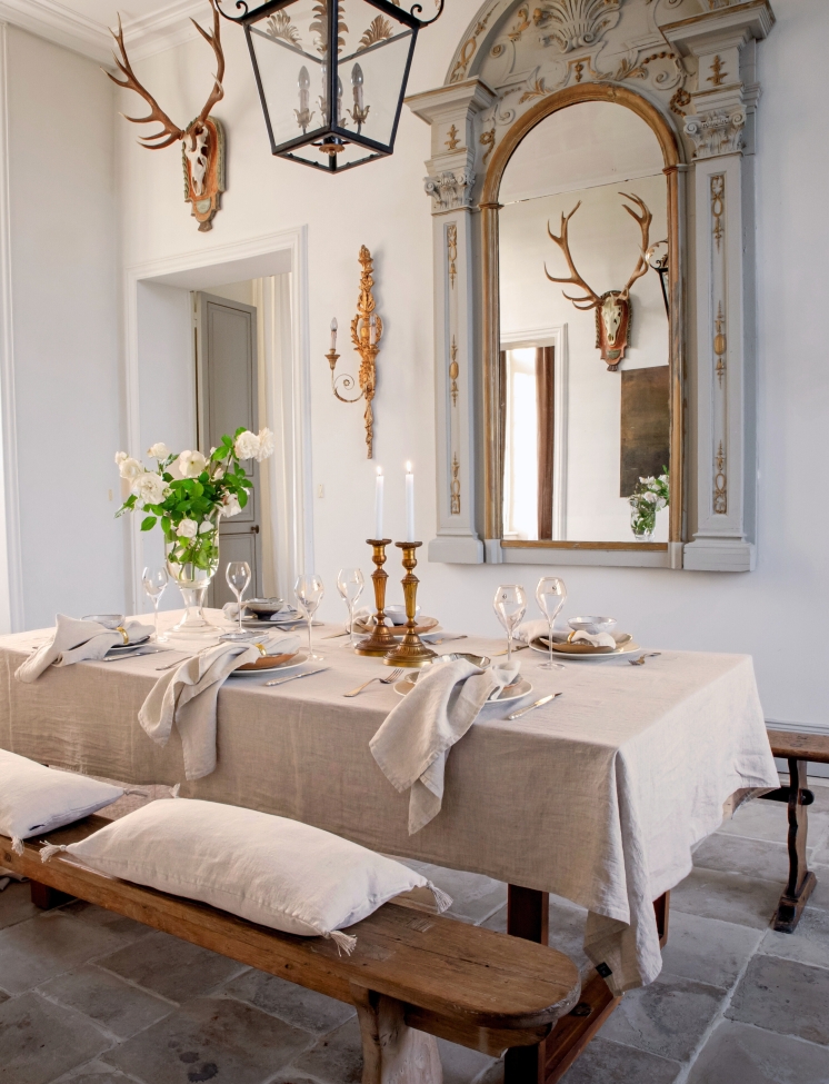 Tovaglia 'Sunshine' 145x330 - Naturale chiaro