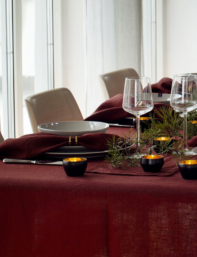 4-pack Servietta 'Sunshine' 45x45 - Rosso