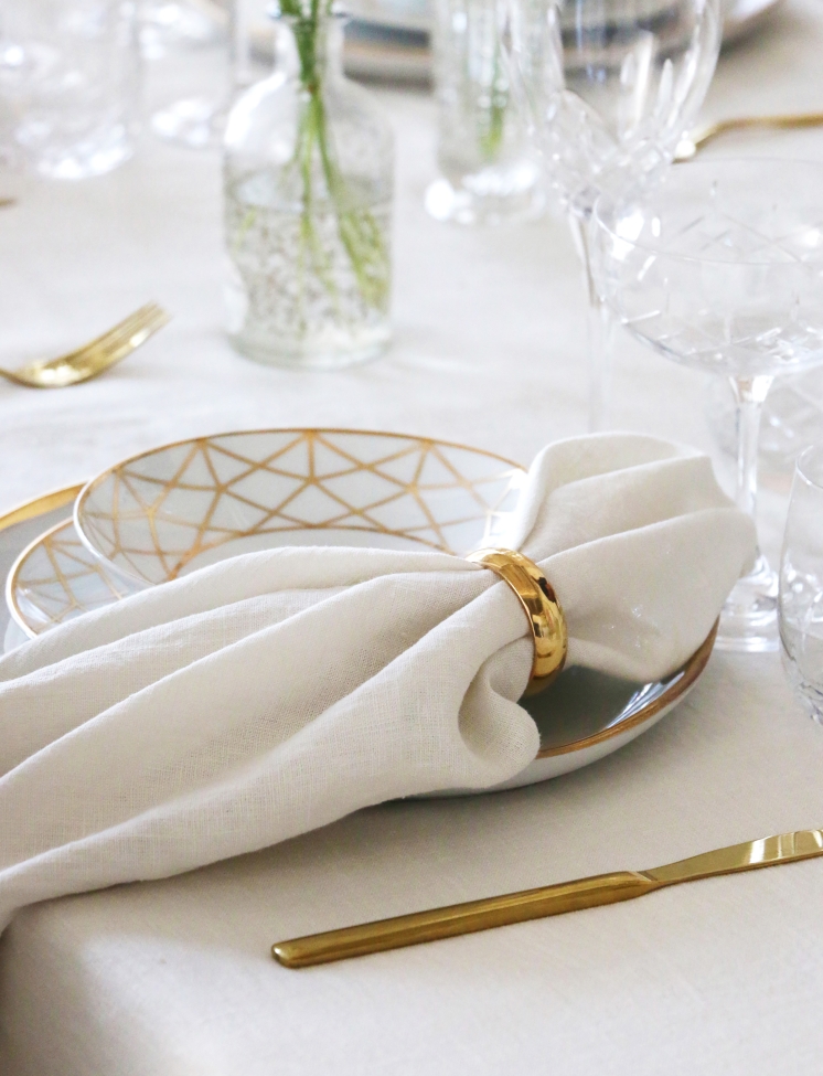 4-pack Servietta 'Sunshine' 45x45 - Beige