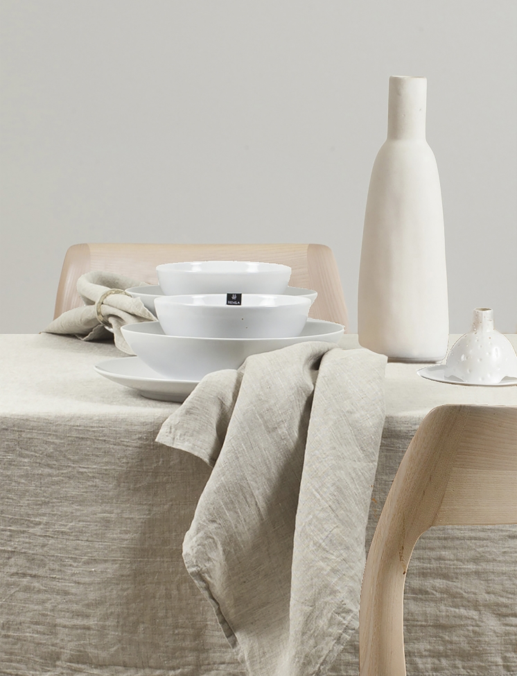 4-pack Servietta 'Sunshine' 45x45 - Naturale