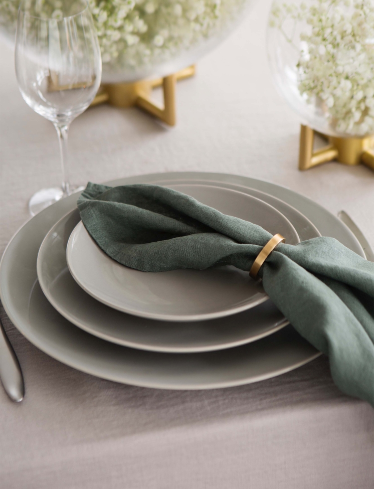 Anello per serviette 'Vasa' Rotondo 4,7cm - Ottone