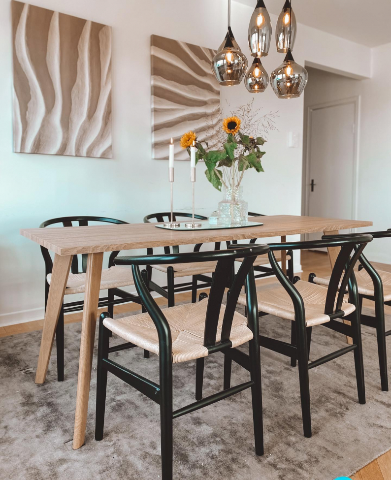 Tavolo da pranzo 'Nordisk' 180x70cm - Quercia