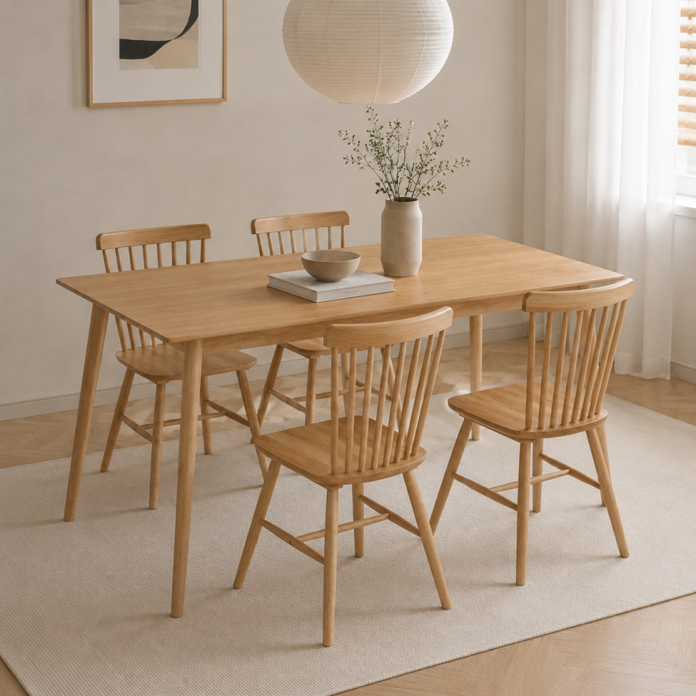 Tavolo da pranzo 'Nordisk' 120x70cm - Quercia