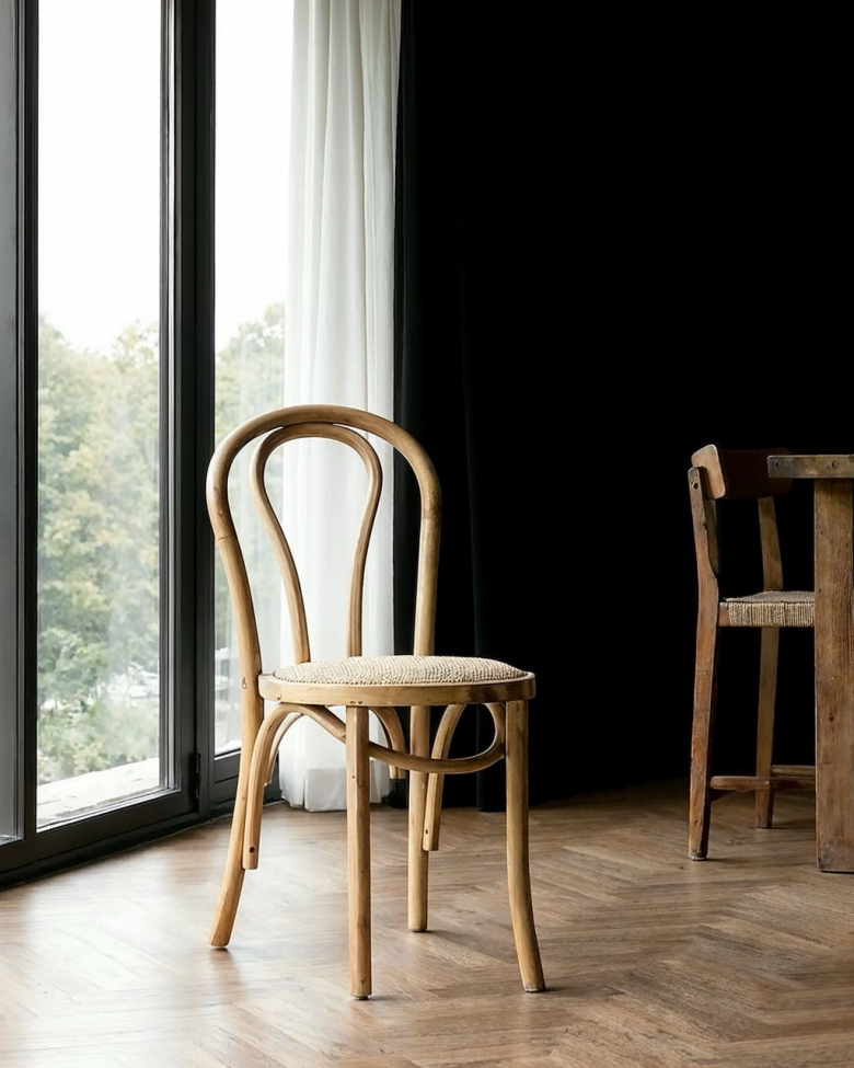 Sedia 'Bistro' - Rattan/Naturale