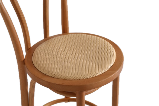 Sgabello da bar 'Bistro' - Naturale/Rattan