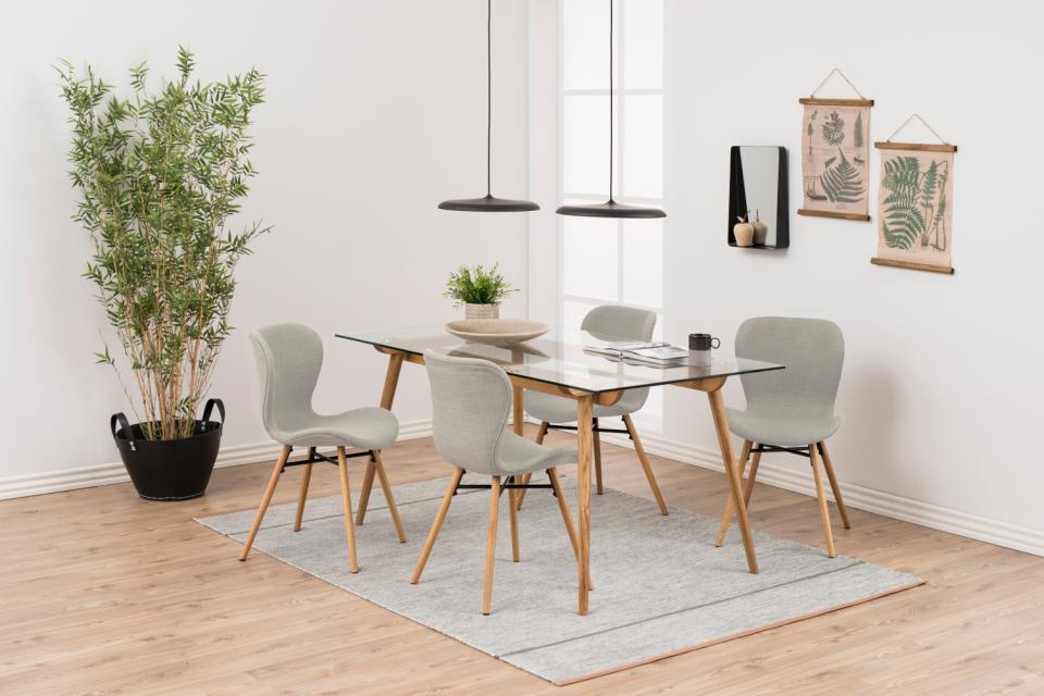 Sedia 'Böda' - Beige/Naturale