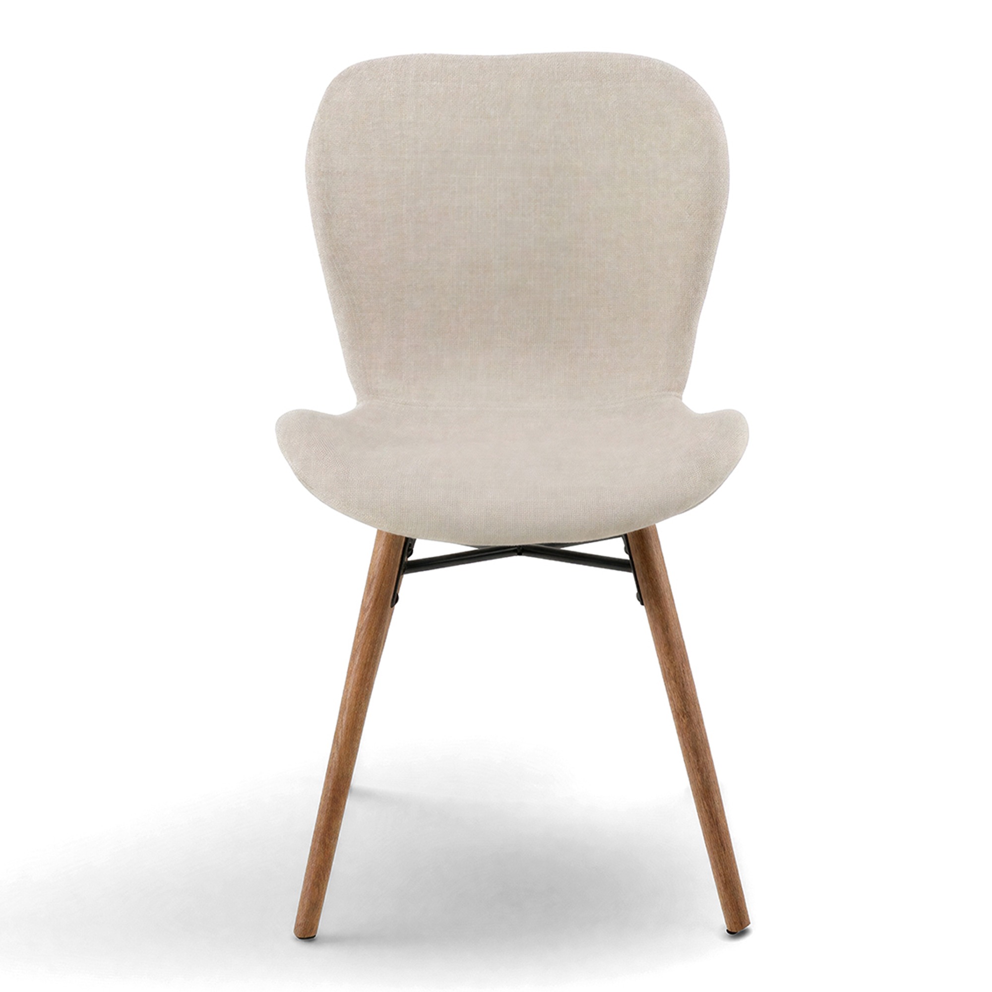 Sedia 'Böda' - Beige/Naturale