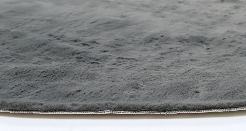 Tappeto rotondo 'Aranga Super Soft' - Antracite