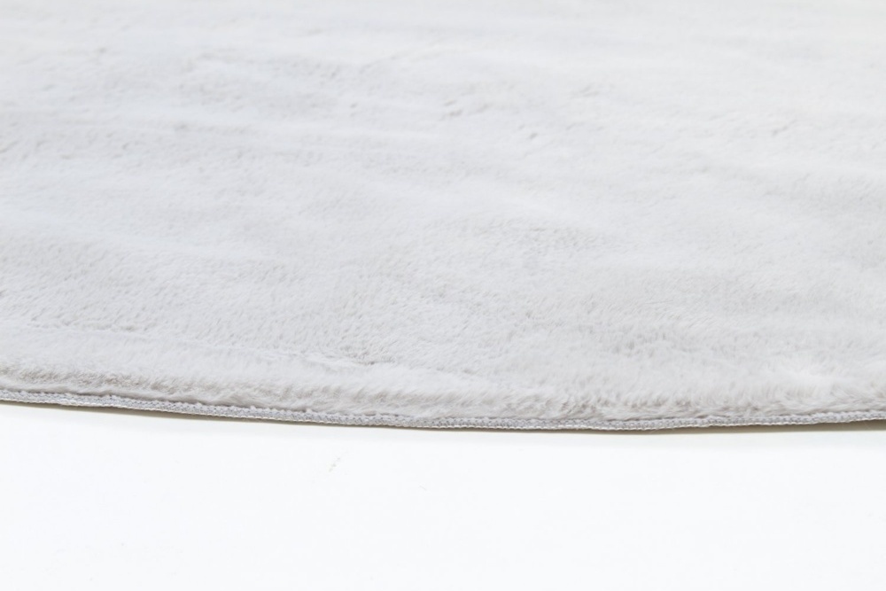 Tappeto rotondo 'Aranga Super Soft' - Grigio