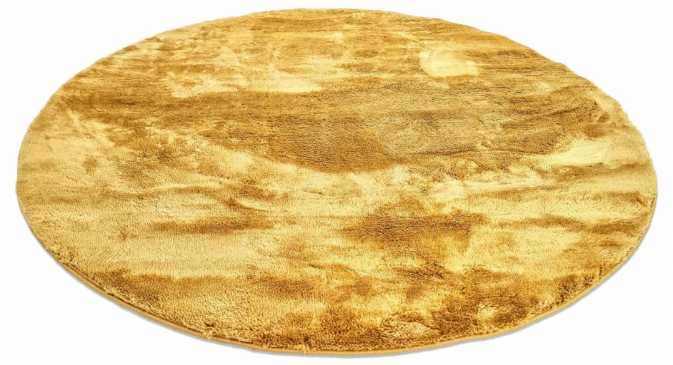 Tappeto rotondo 'Aranga Super Soft' - Arancione