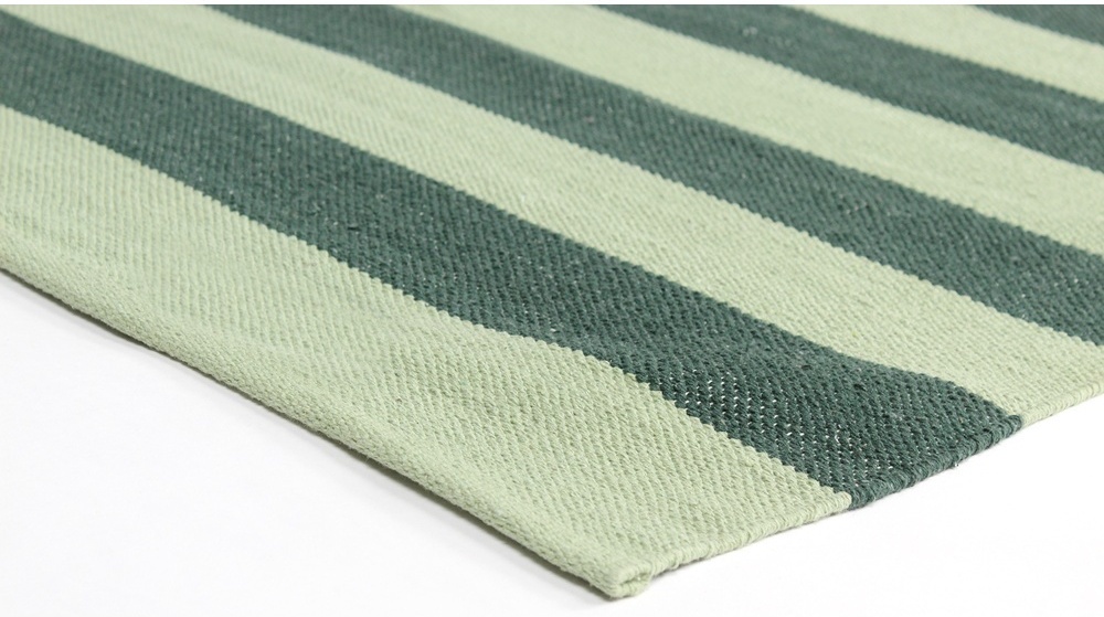 Tappeto in cotone 'Nilo' - Verde