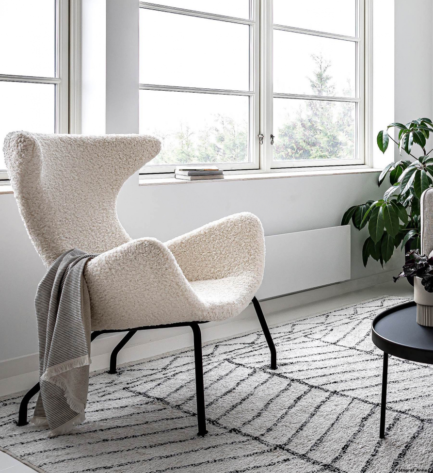 Poltrona 'Gaia' - Bianco