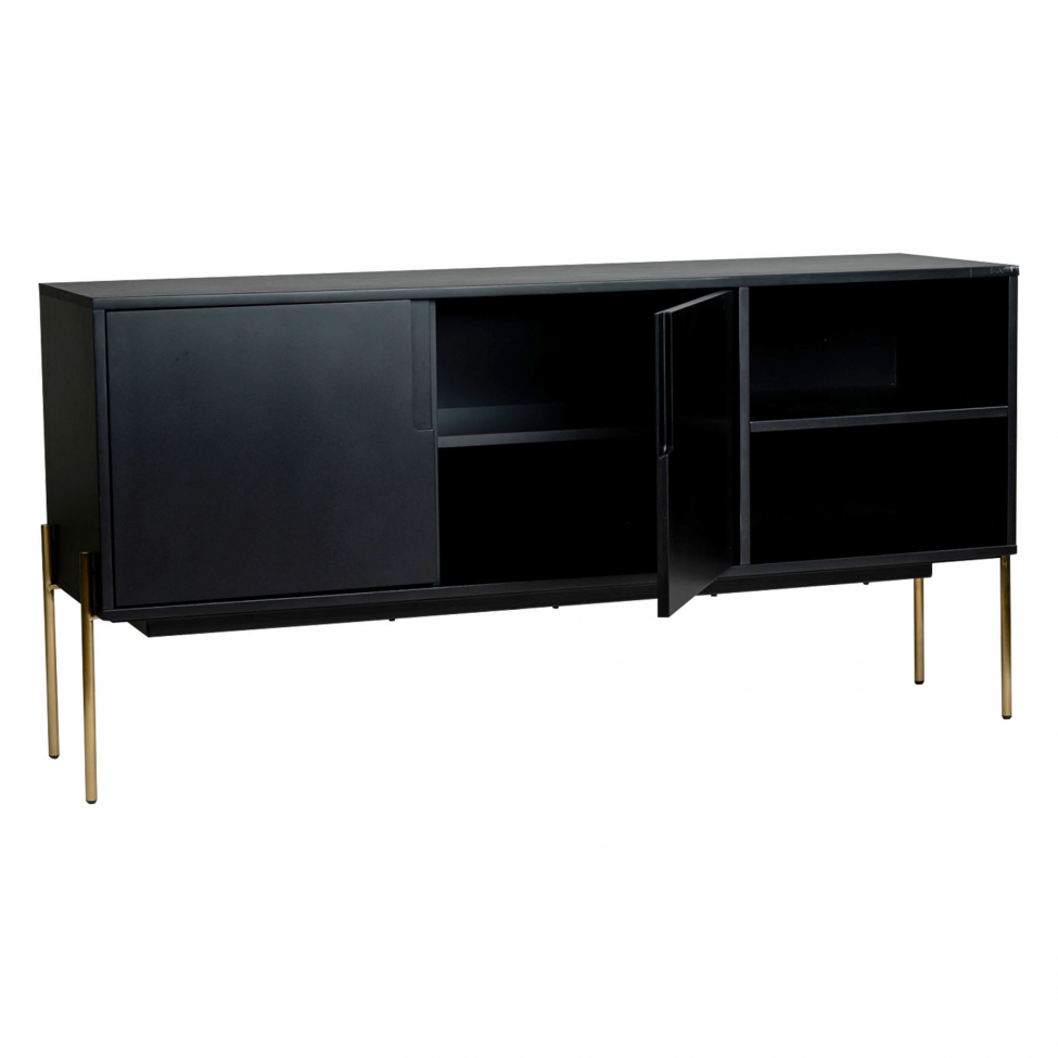 Sideboard 'Frölunda' - Nero/Ottone