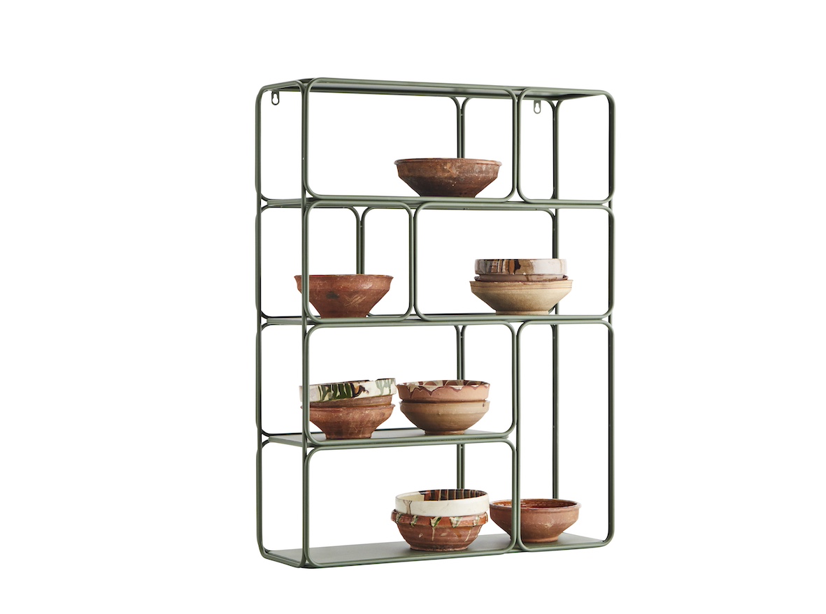 Mensola da parete 'Iron' - Verde