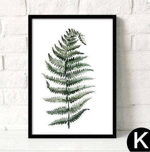 Poster Canvas L - Pianta tropicale 10