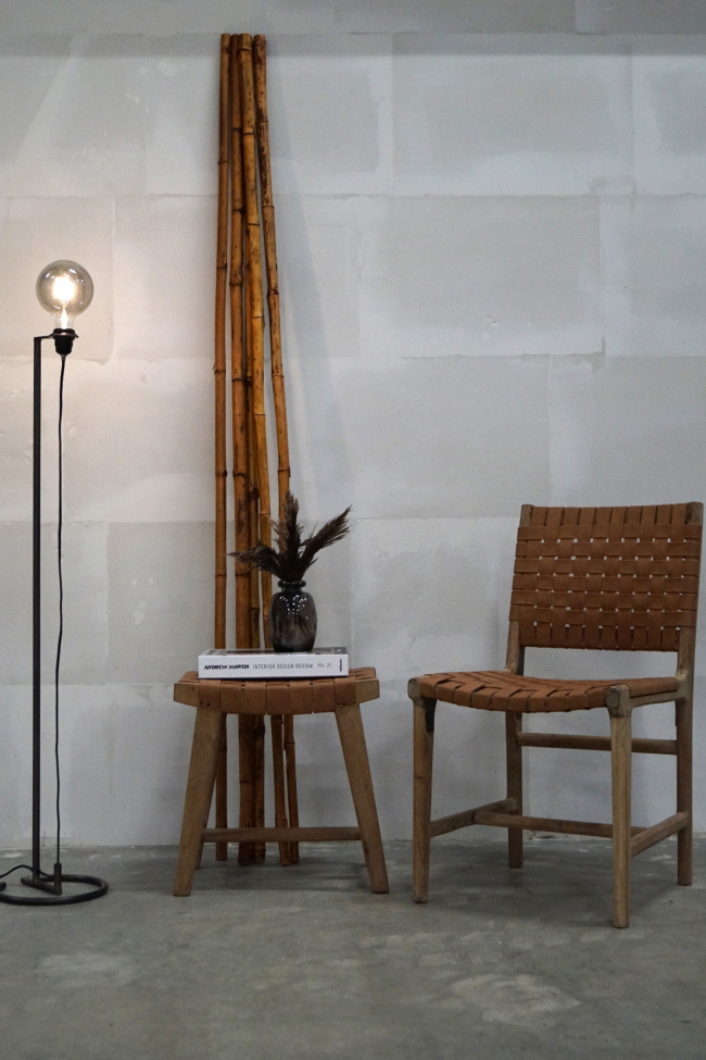 Sedia 'James' - Marrone