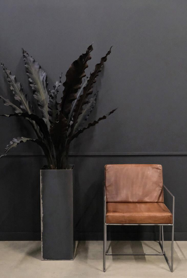 Poltrona 'Moore' - Marrone