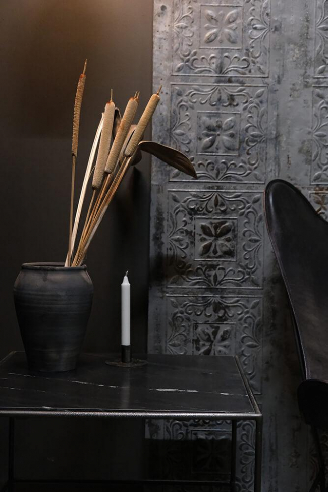 Tavolo da caffè 'Jamie' - Ferro/Nero