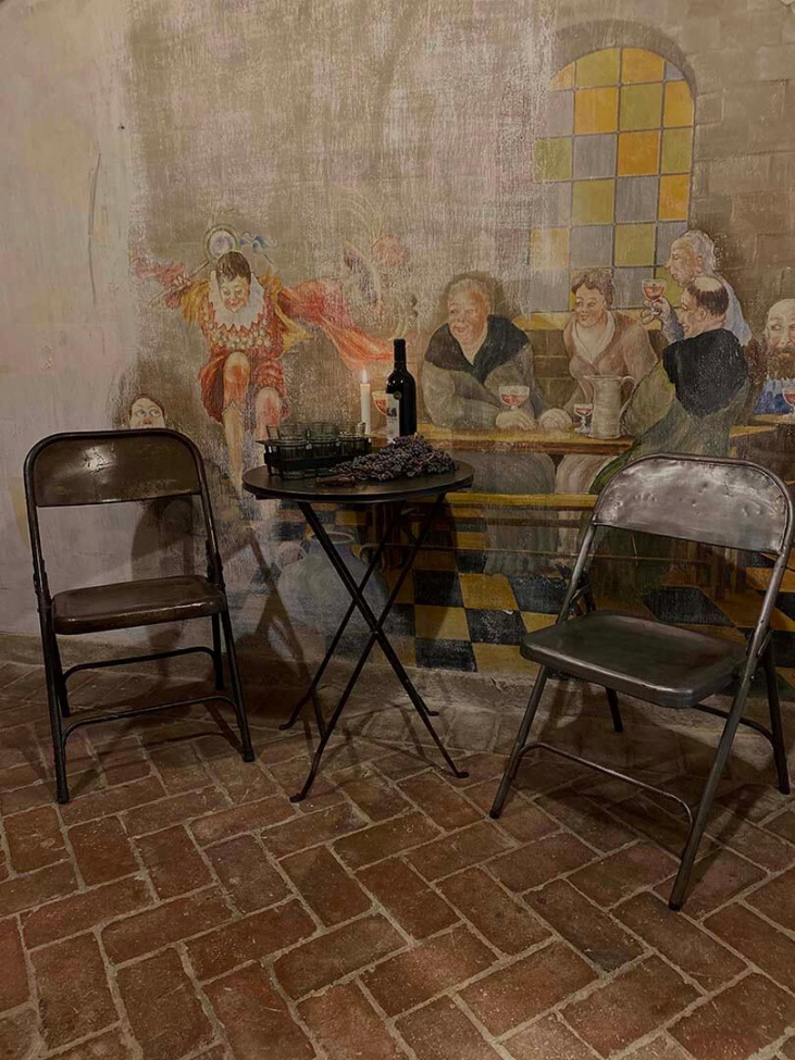 Tavolo da caffè 'Bella' - Marrone