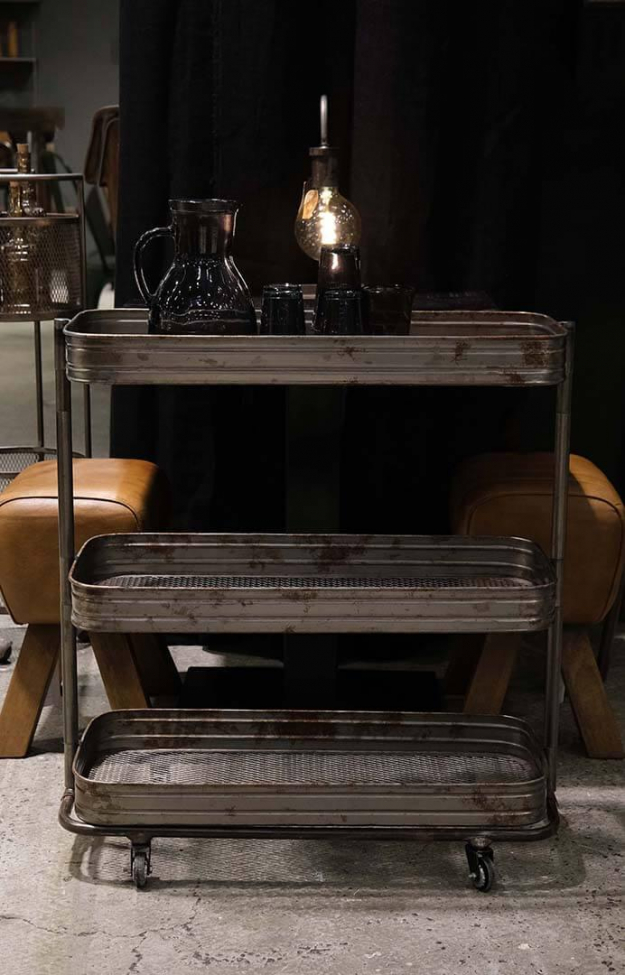 Carrello 'Vega' - Ferro/Lucido