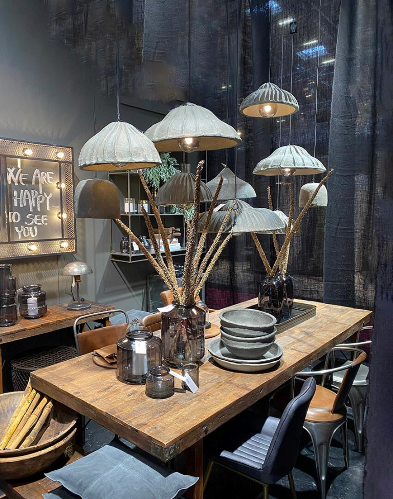 Lampada da soffitto 'Adab' - Grigia