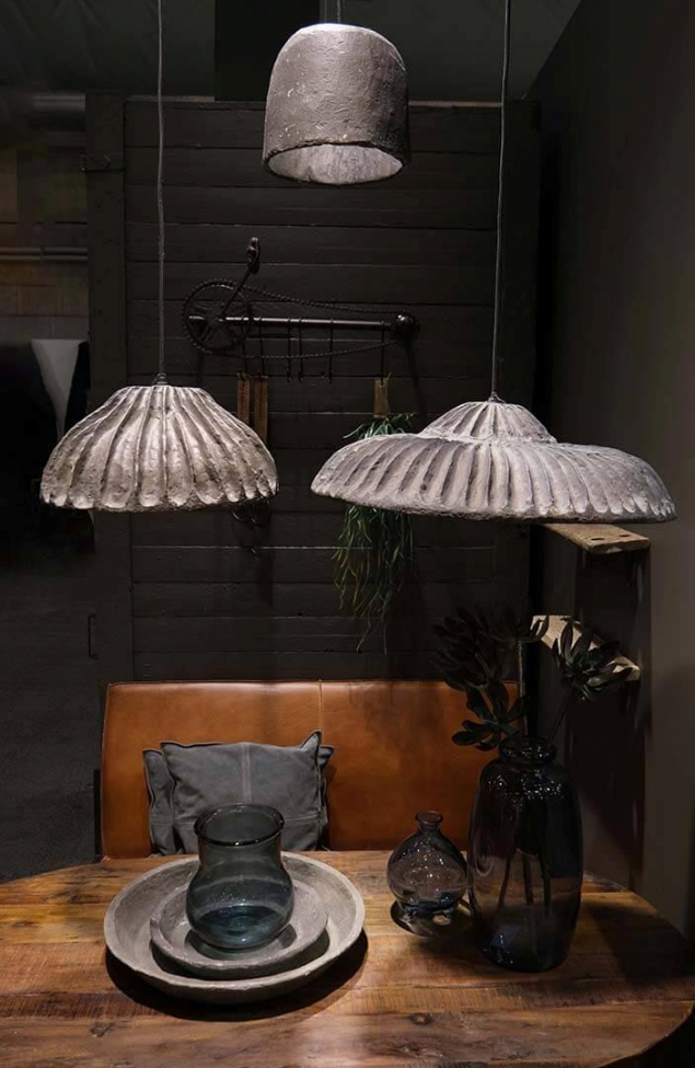 Lampada da soffitto 'Adab' - Grigia