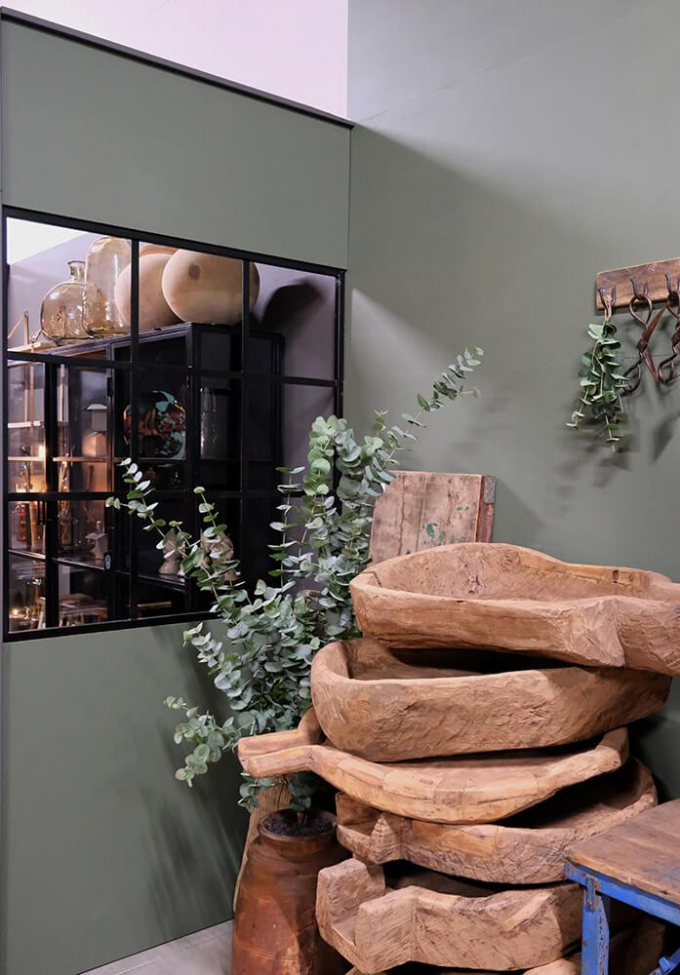 Parete industriale 'New York' S - Vetro