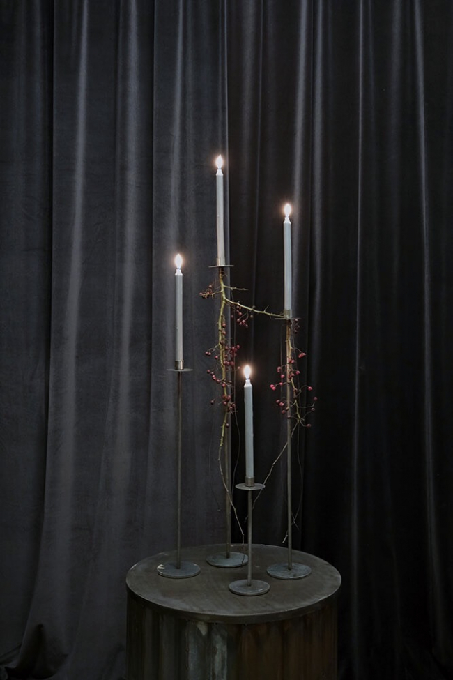 Candelabro 'Dean' M - Ferro