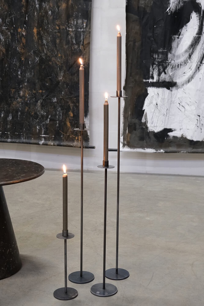 Candelabro 'Dean' L - Ferro