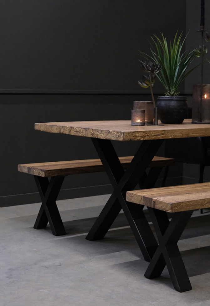 Panca 'Ross' L - Legno