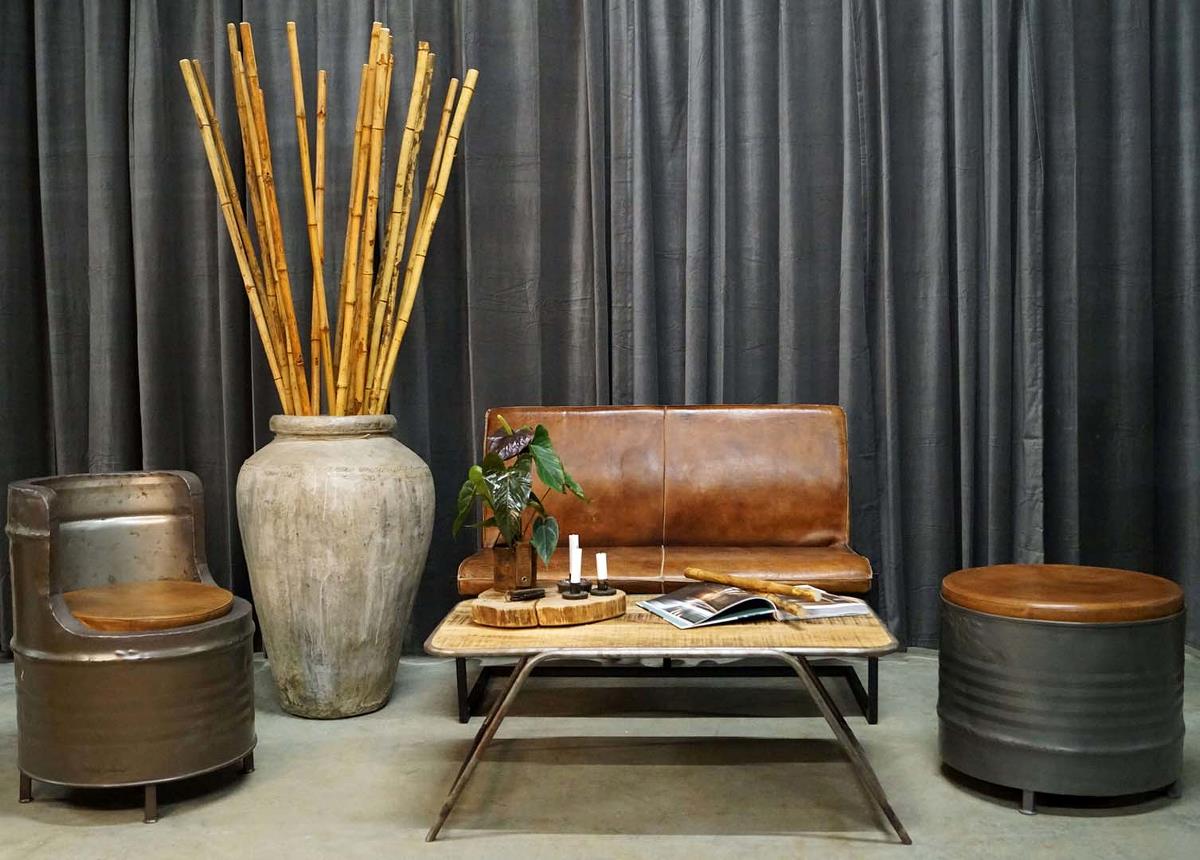 Divano 'Helen' - Marrone