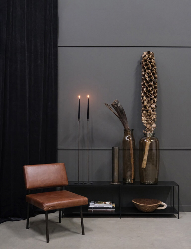 Poltrona 'Craig' - Marrone