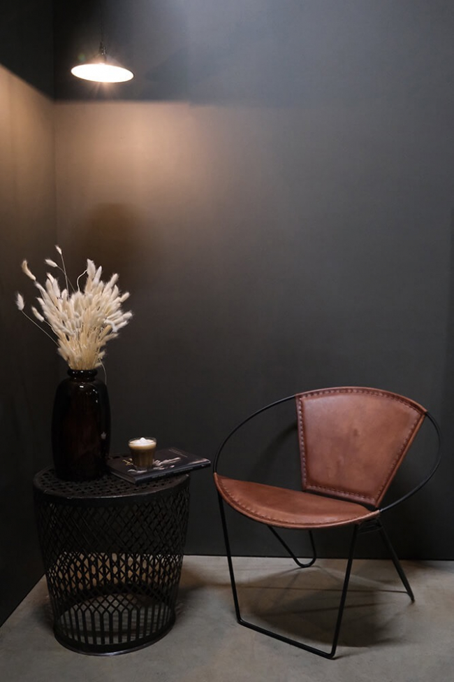 Poltrona 'Dalton' - Marrone