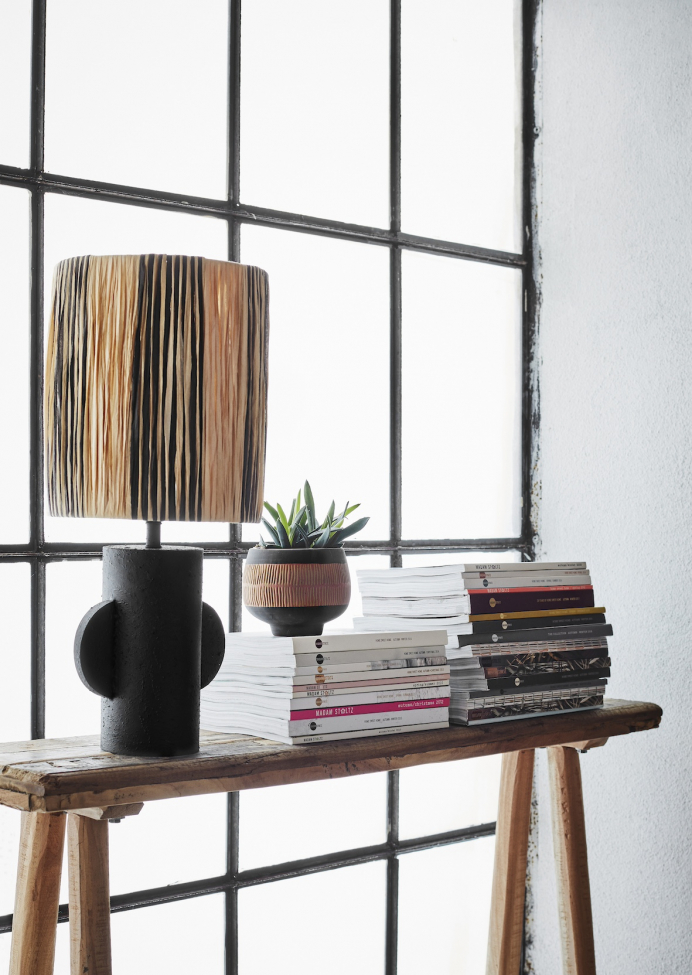 Tavolino 'Recycled' - Naturale/legno riciclato