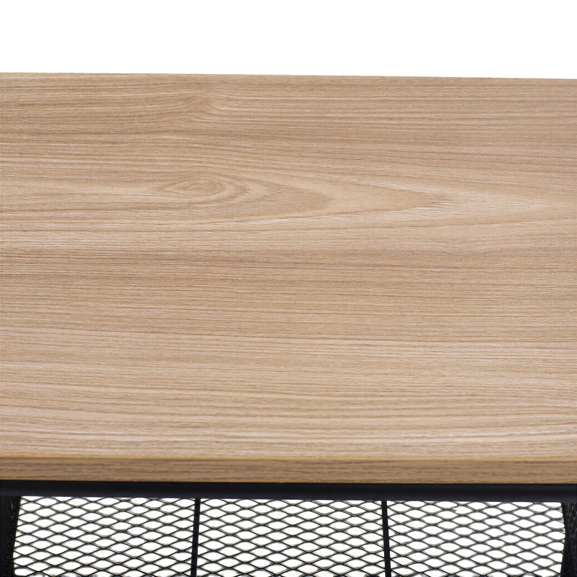 Carrello da cucina/Carrello bar 'Grums' - Nero/Legno