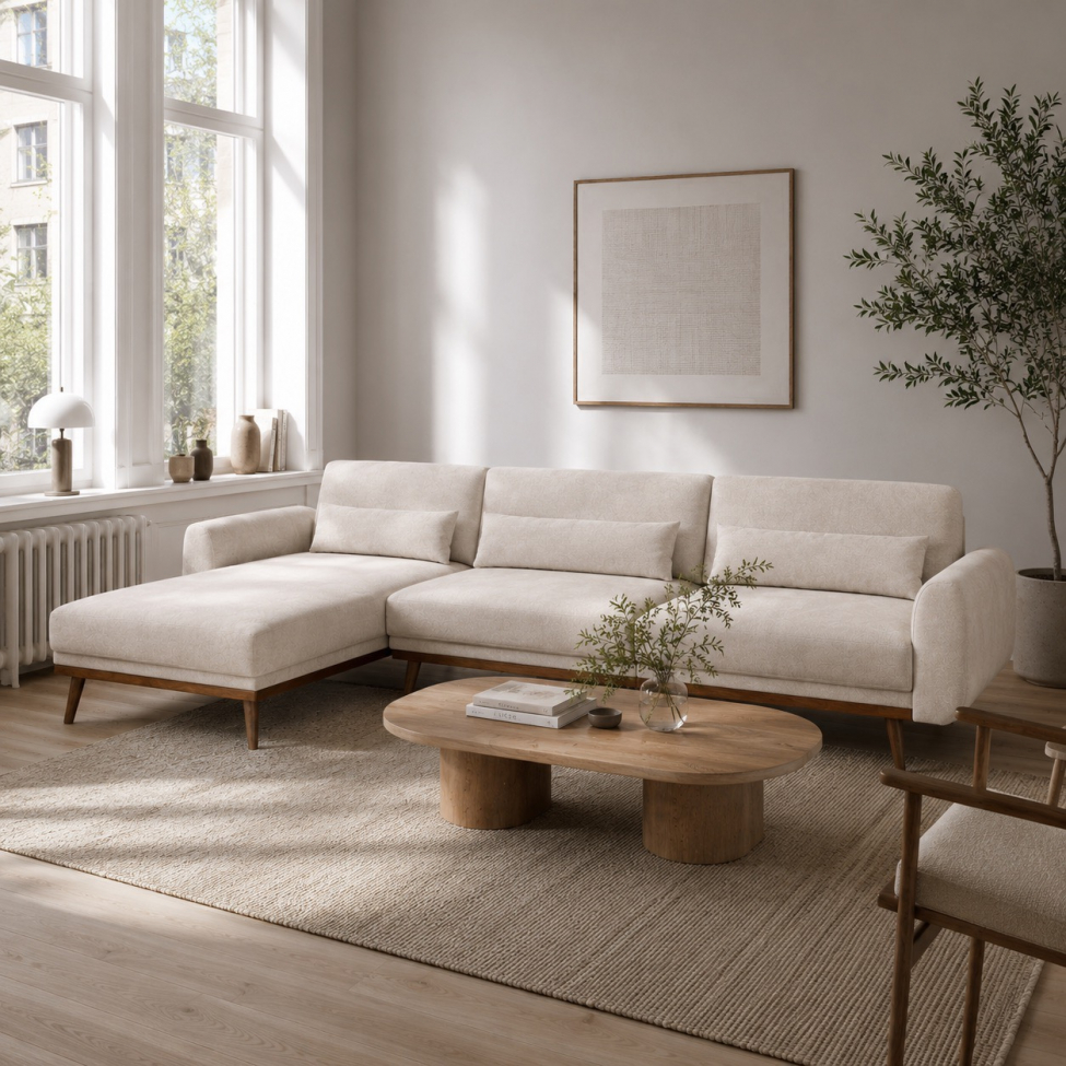 Divano letto 'Texas' - Beige