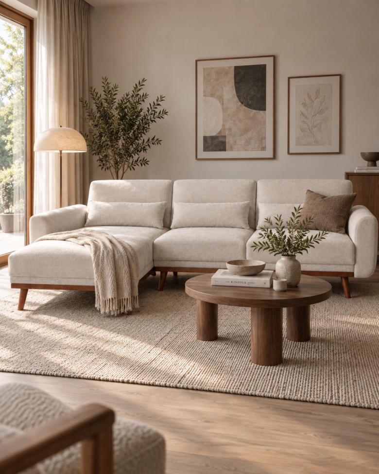 Divano letto 'Texas' - Beige