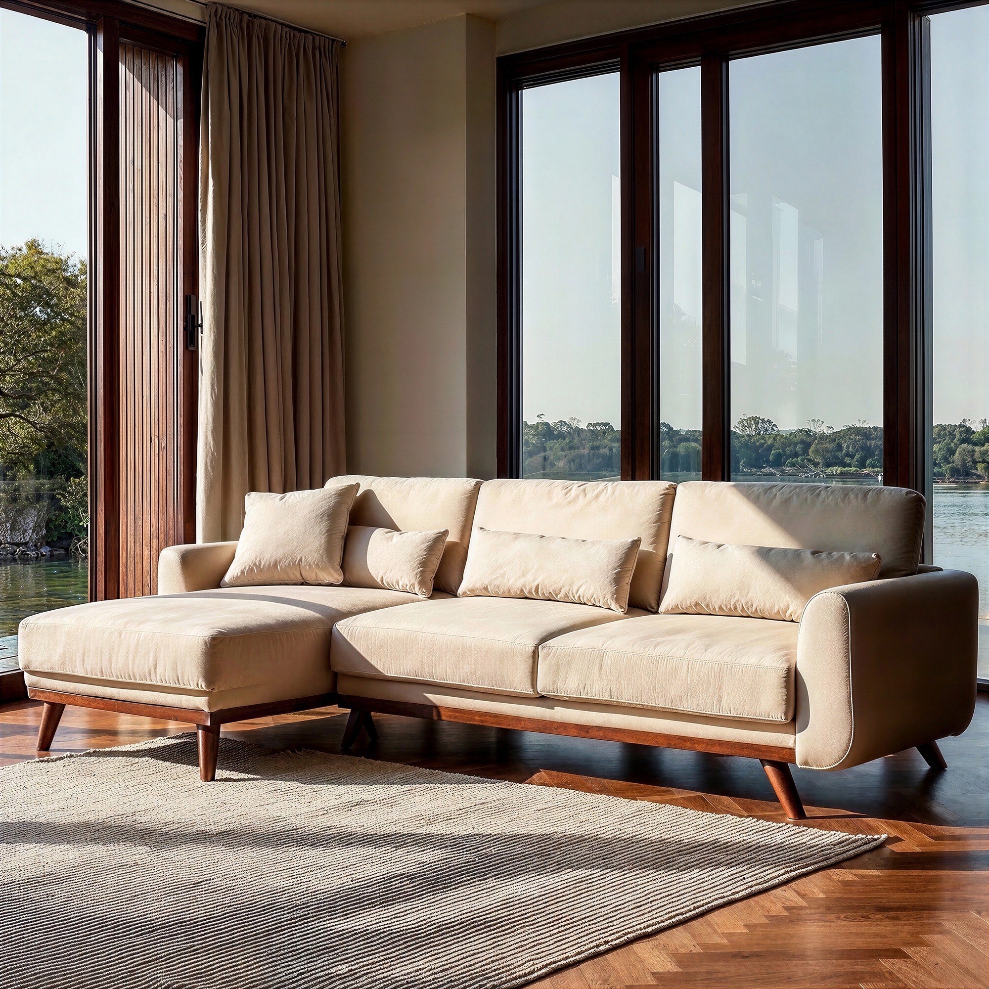 Divano letto 'Texas' - Beige