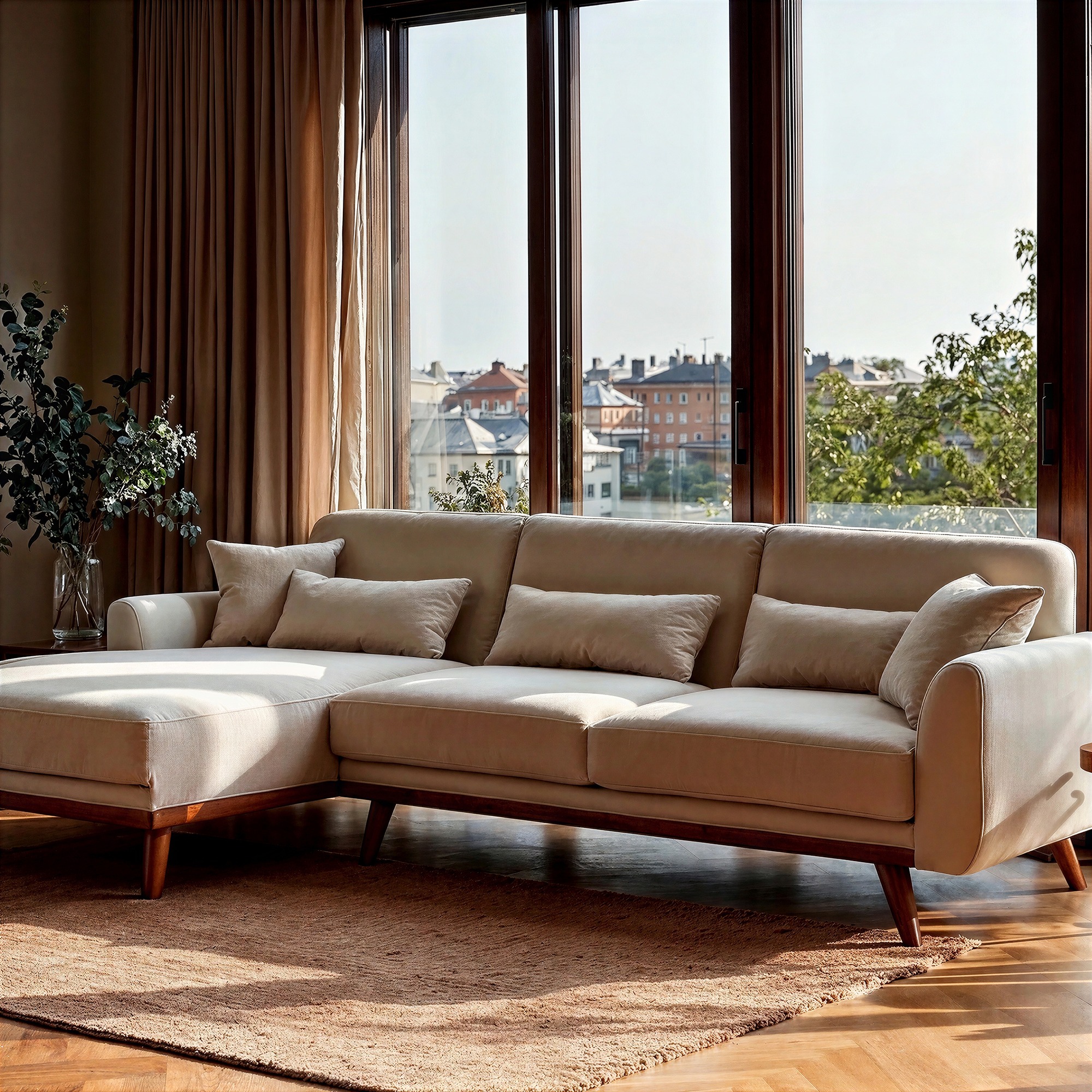 Divano letto 'Texas' - Beige