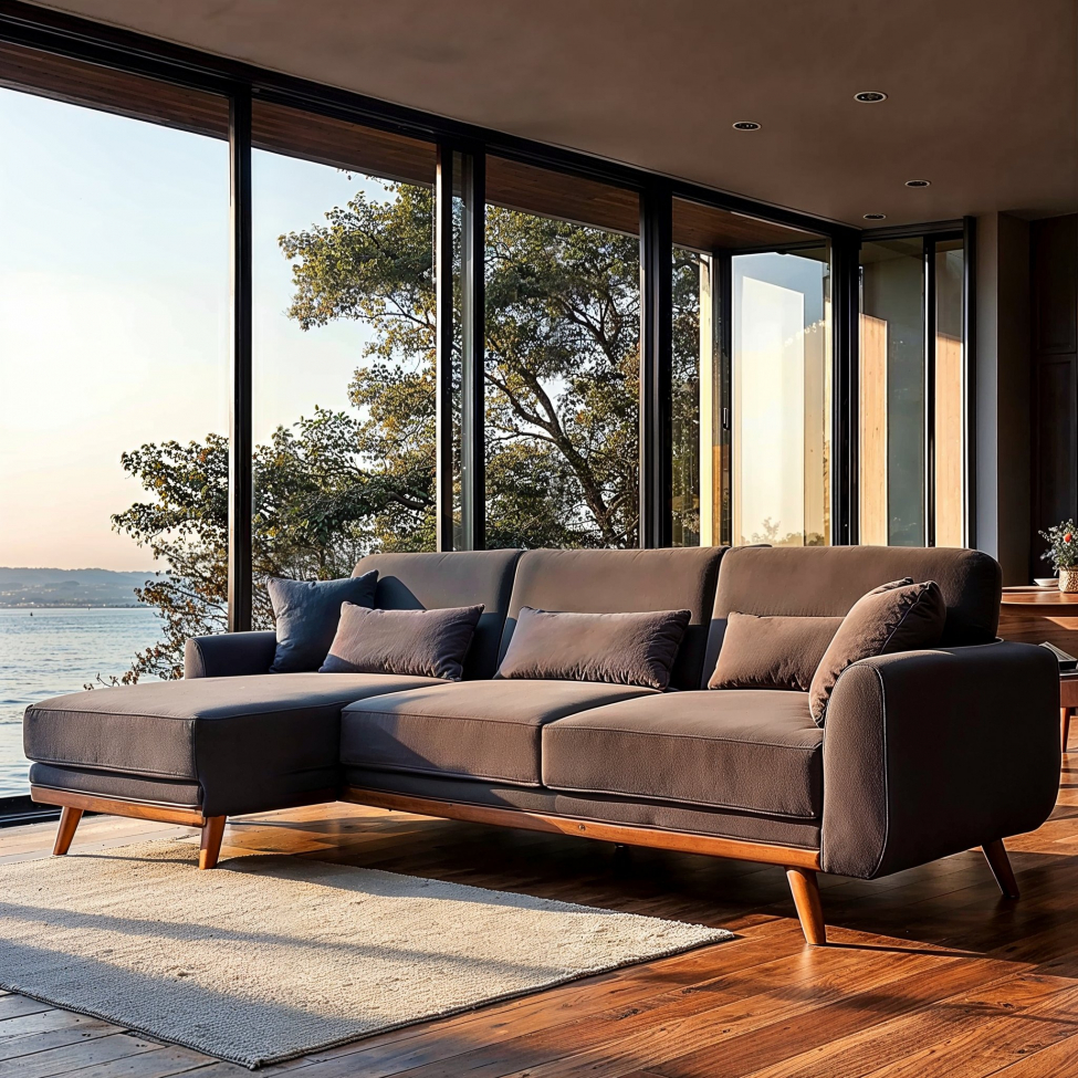 Divano letto 'Texas' - Grigio scuro