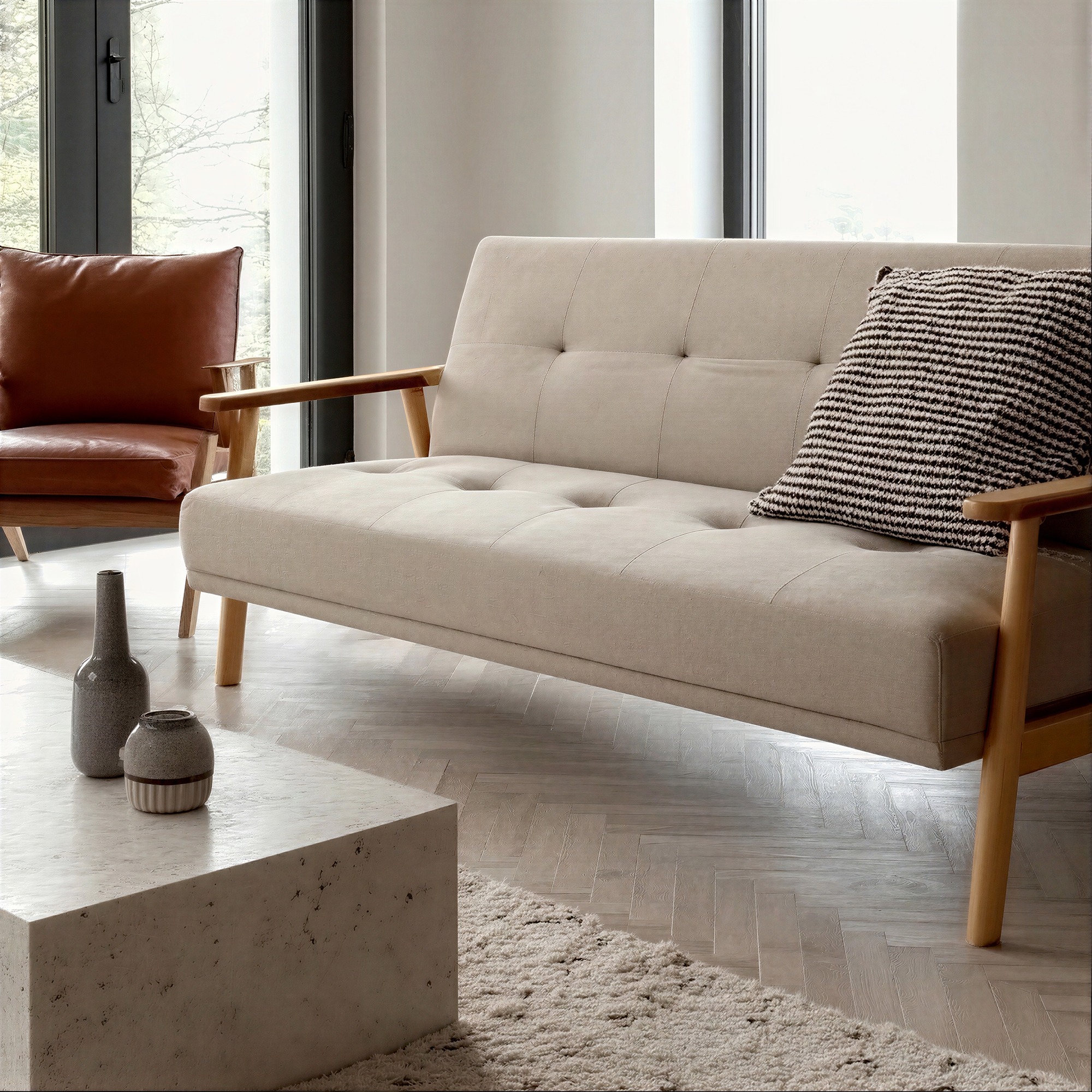 Divano letto 'Klippan' - Beige