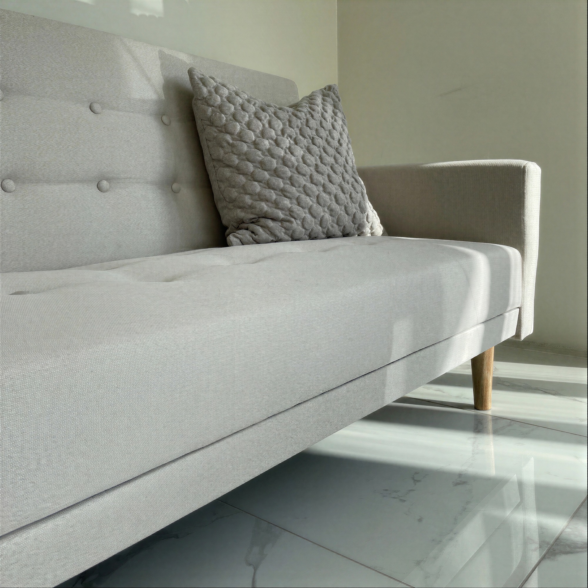 Divano letto 'Eucalipto' - Beige