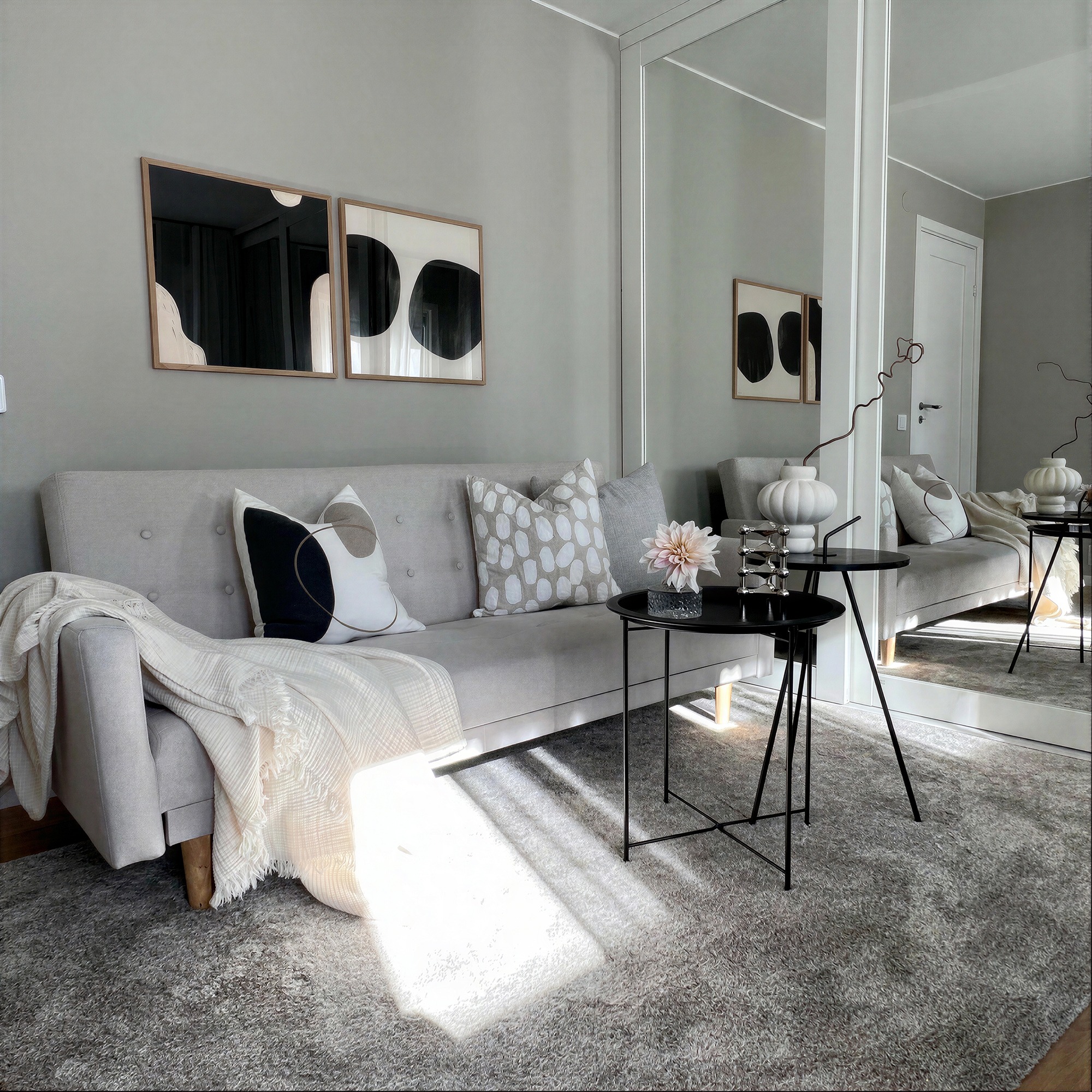 Divano letto 'Eucalipto' - Beige