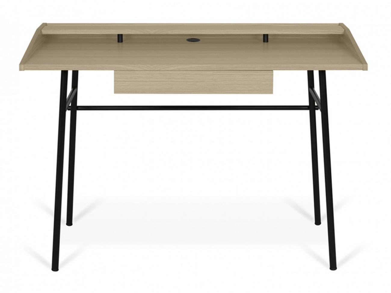 Scrivania 'Punt' - Rovere/Nero